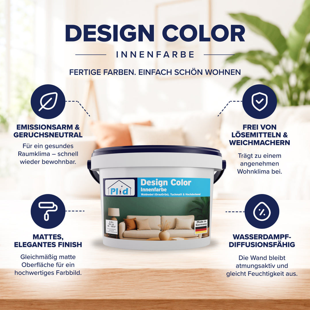 DesignColour Innenfarbe – Emissionsarm &amp; Geruchsneutral