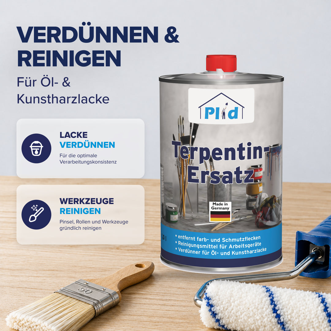 Plid Terpentinersatz – geruchsarm &amp; vielseitig