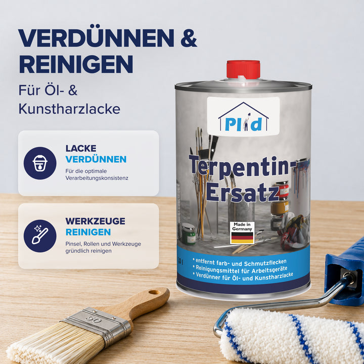 Plid Terpentinersatz – geruchsarm &amp; vielseitig