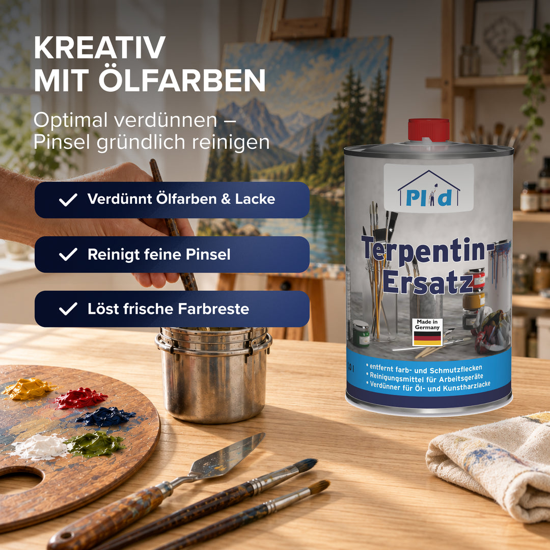 Plid Terpentinersatz – geruchsarm &amp; vielseitig