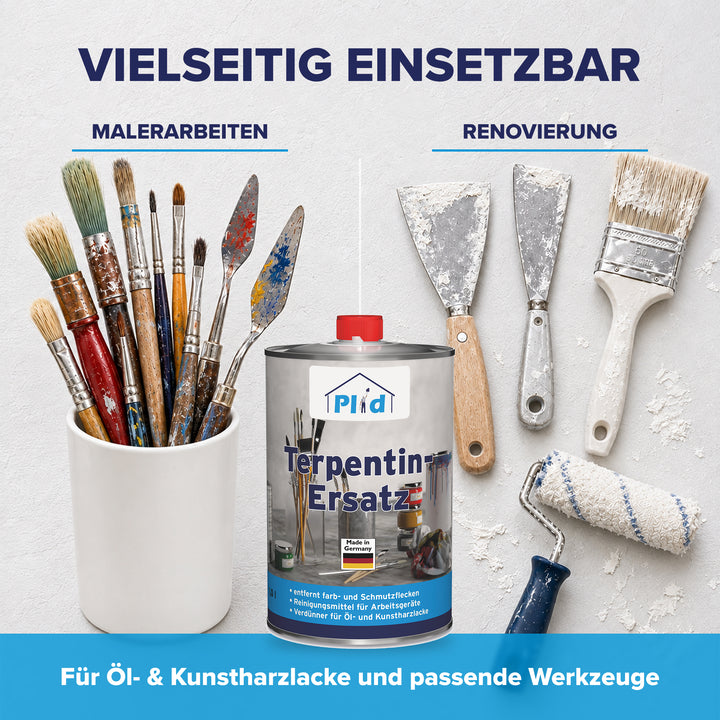 Plid Terpentinersatz – geruchsarm &amp; vielseitig